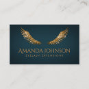 Search for angel business cards Gold