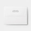 Search for back flap envelopes Return address
