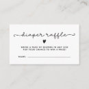 Search for raffle ticket business cards Baby shower