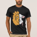 Search for lion and lamb tshirts Christian