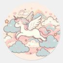 Search for cute cartoon clouds stickers Unicorn