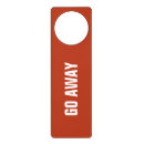Search for funny door hangers Red