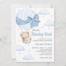 Search for hot air balloon baby boy shower invitations Boho