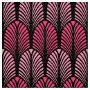 Search for hot pink and black fabric Vintage