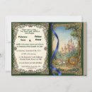 Search for fairytale wedding invitations Enchanted forest