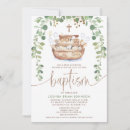 Search for baptism invitations Greenery