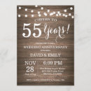 Search for 55th wedding anniversary invitations 55 years together