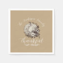 Search for family reunion napkins Botanical