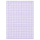 Search for lavender gingham tablecloths Country
