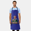 Search for funny holiday aprons Festive