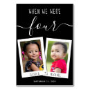 Search for bride and groom table cards When we were