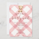Search for baby bash invitations Red plaid
