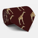 Search for african ties Giraffe
