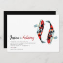 Search for fish wedding invitations Elegant