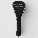 Search for wedding golf head covers Best man