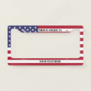 Search for usa license plate frames America