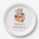 Search for fall baby shower plates Bearly wait