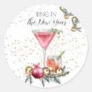 Search for new year stickers New years eve party