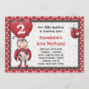 Search for ladybug birthday invitations Kids party
