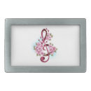 Search for music belt buckles Clef