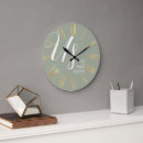 Search for sage green clocks Script