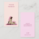 Search for pilates business cards Pink