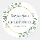 Search for eucalyptus wedding stickers Sage green dusty blue
