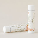 Search for lip balm favors Flowers