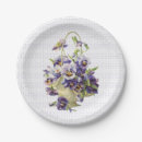 Search for pansy plates White