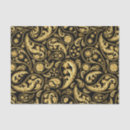 Search for paisley tissue paper Black