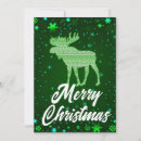 Search for moose christmas cards Green