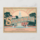 Search for savannah postcards Retro