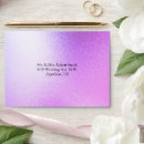 Search for purple wedding envelopes Stylish
