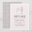 Search for pink gray baby shower invitations Modern