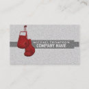 Search for boxing gym business cards Hanging boxing gloves