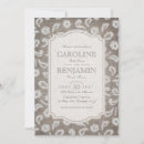 Search for burlap and lace wedding invitations Floral