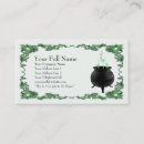Search for wizard business cards Witch