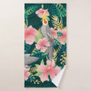 Search for parrot bath towels Colorful