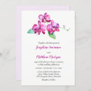 Search for orchid wedding invitations Tropical