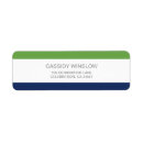 Search for navy blue return address labels Bold