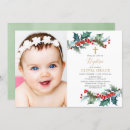 Search for christmas baptism invitations Elegant