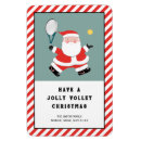 Search for tennis holiday cards Santa claus