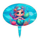 Search for mermaid cake toppers Ocean