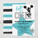 Search for cheerleader birthday invitations Cheerleading