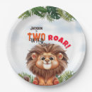 Search for cat birthday plates Lion