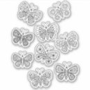 Search for butterfly drawing stickers Butterflies