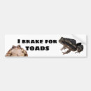 Search for i brake for bumper stickers toad