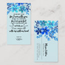 Search for scripture business cards Floral