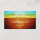 Search for sunrise business cards Church