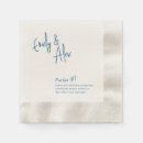 Search for couple fun facts wedding napkins Minimalist